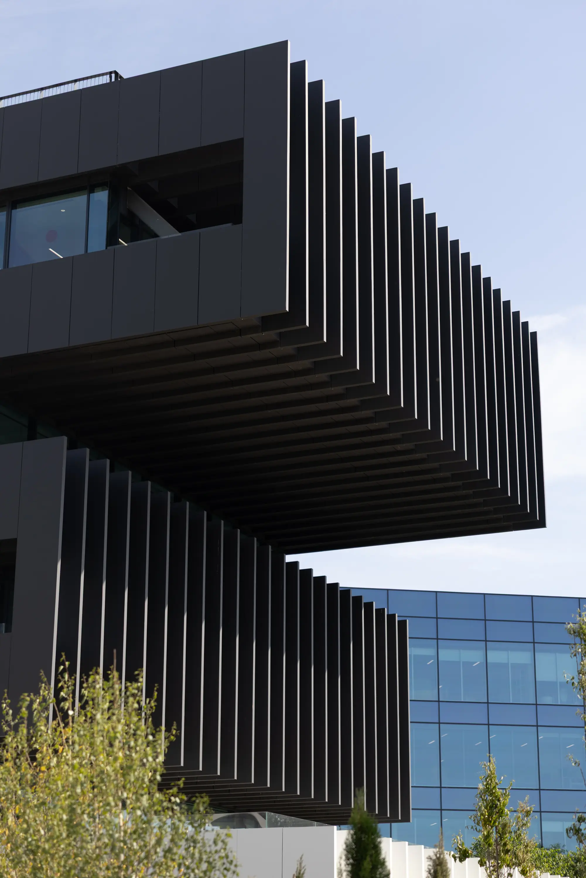 Insur Elever — perspectiva esquina con lamas